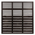 Nordic Fence Linear hegn sort 180 x 180 cm